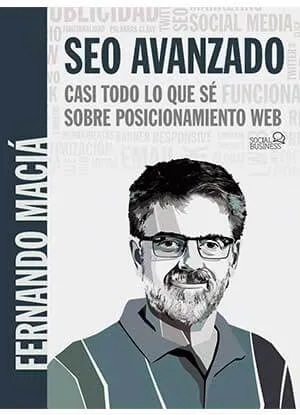 Portada de libro SEO avanzado casi todo lo que se sobre posicionamiento web