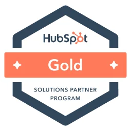 Sello de HubSpot partner
