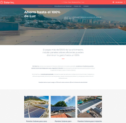 Página web de Solar Inc