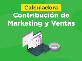 Descarga la calculadora de contribución para ventas y marketing