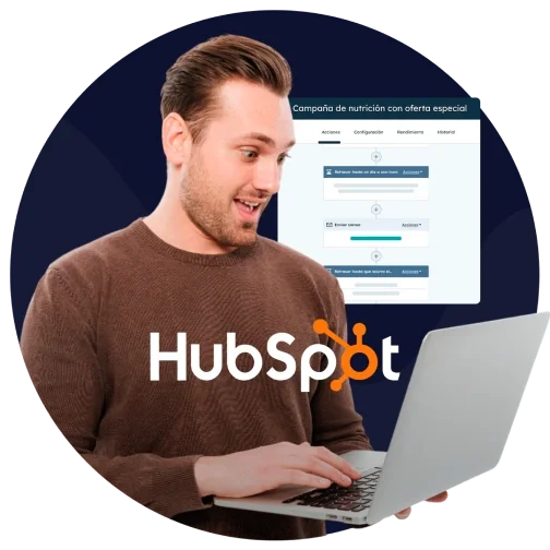 Encargado de ventas sorprendido con las facilidades que aporta hubspot